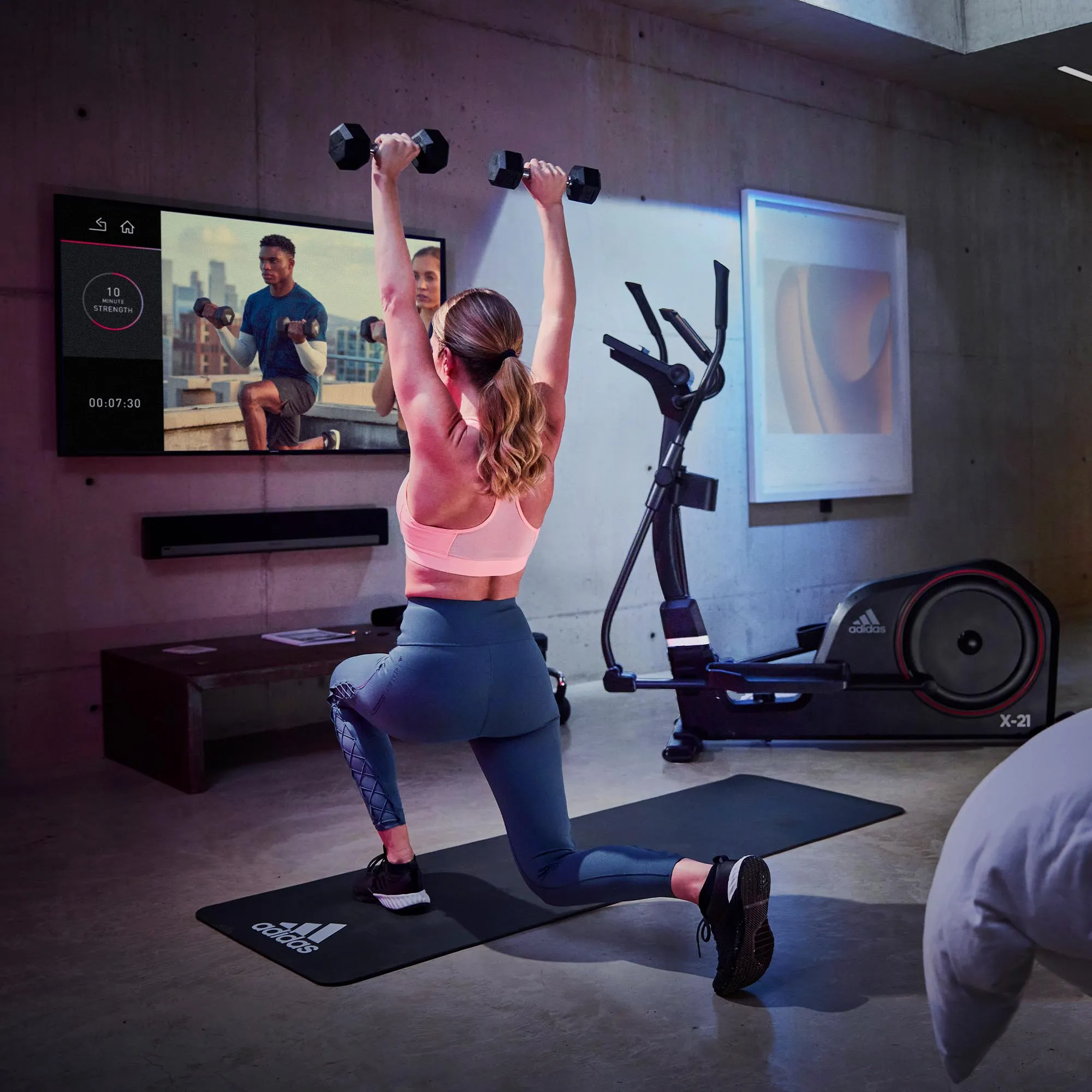 adidas X-21 Bluetooth Elliptical Cross Trainer