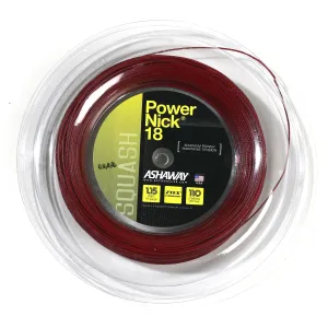 Ashaway PowerNick 18 Squash String - 110m Reel