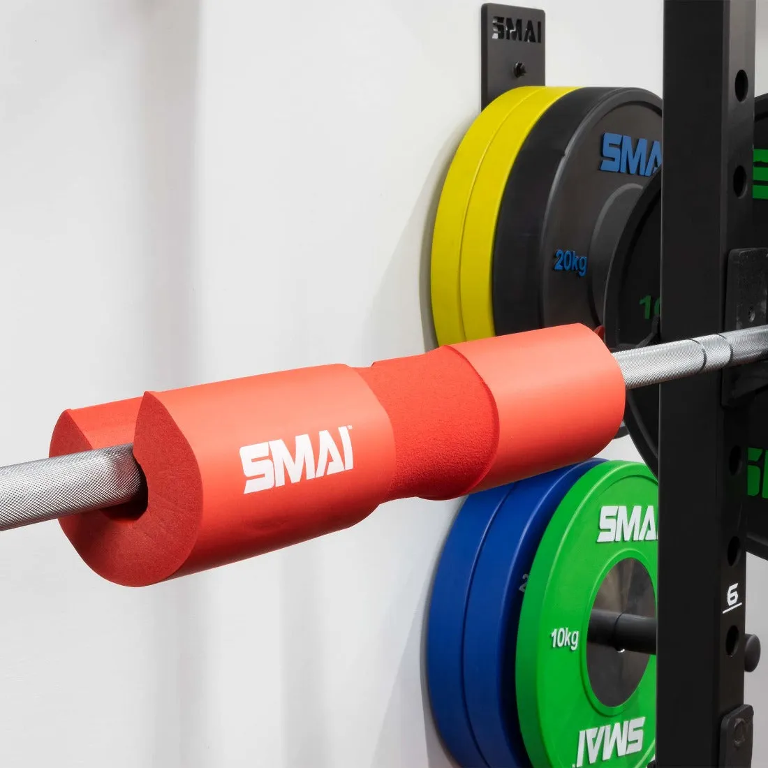 Barbell Pad / Hip Thruster Pad - Red Foam Smai