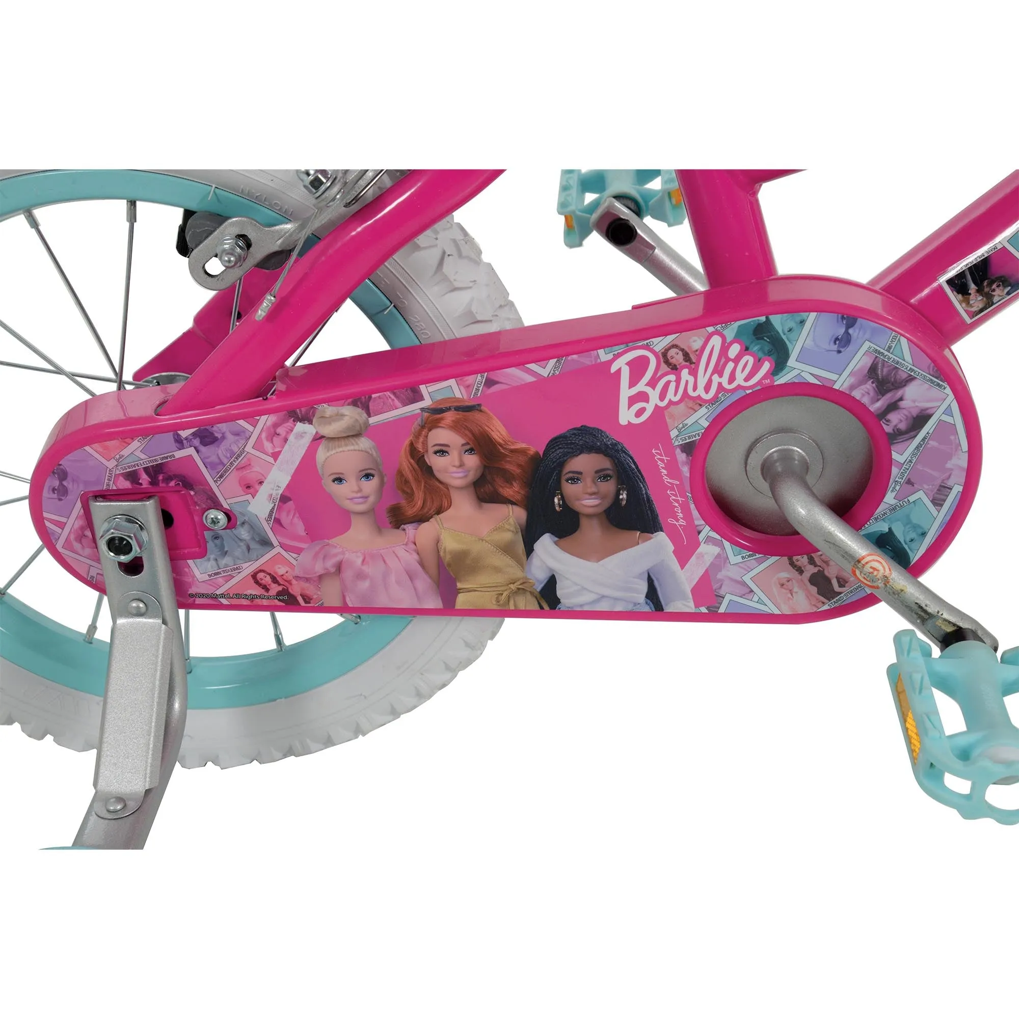 Barbie 14" Wheel Size Kids Beginner Bike