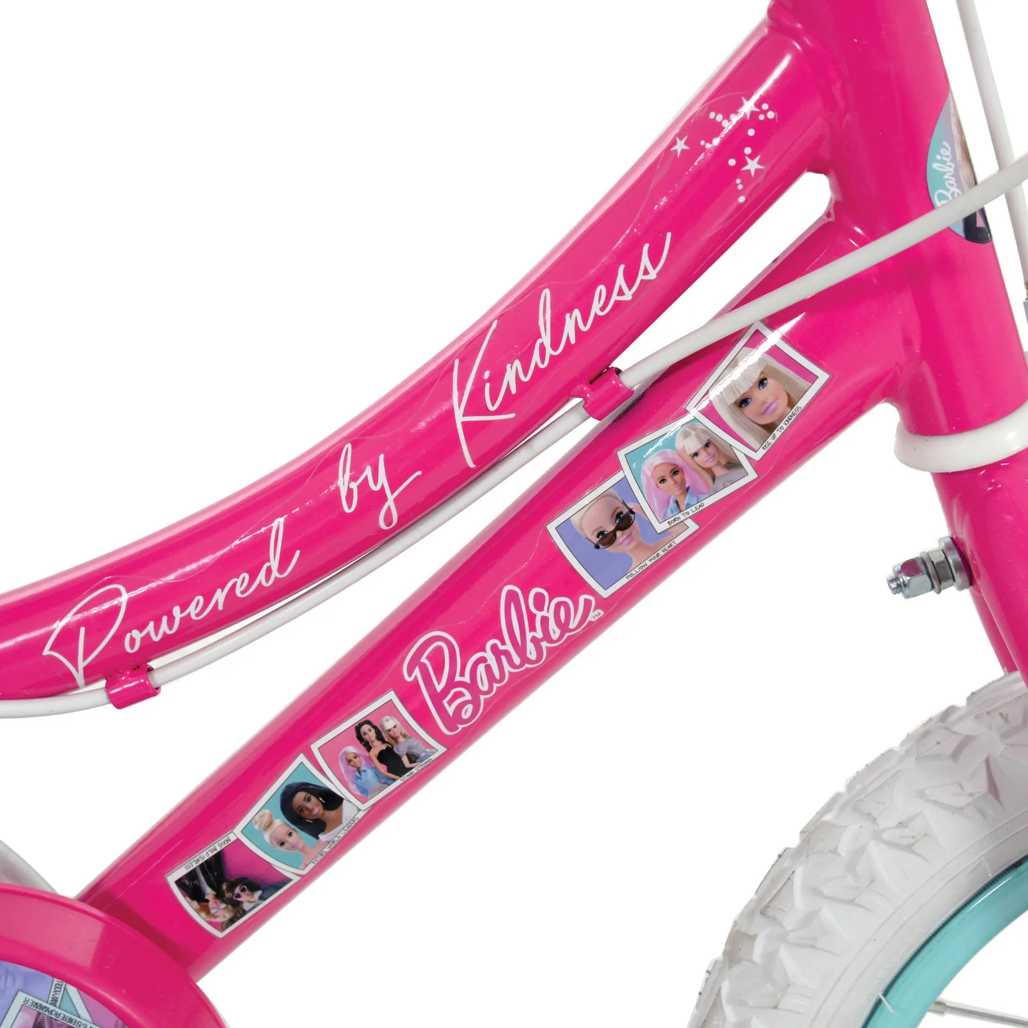 Barbie 14" Wheel Size Kids Beginner Bike