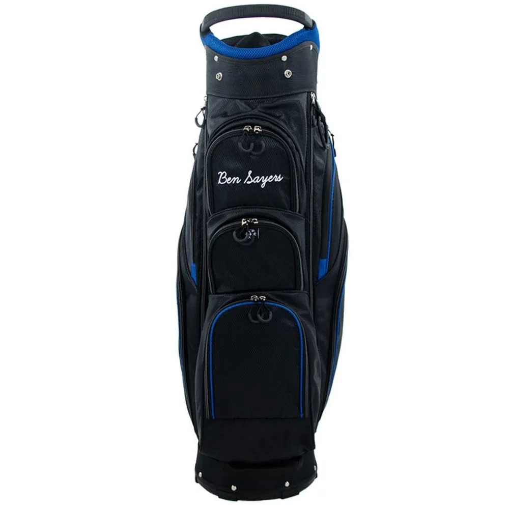 Ben Sayers DLX Cart Bag - Black/Blue