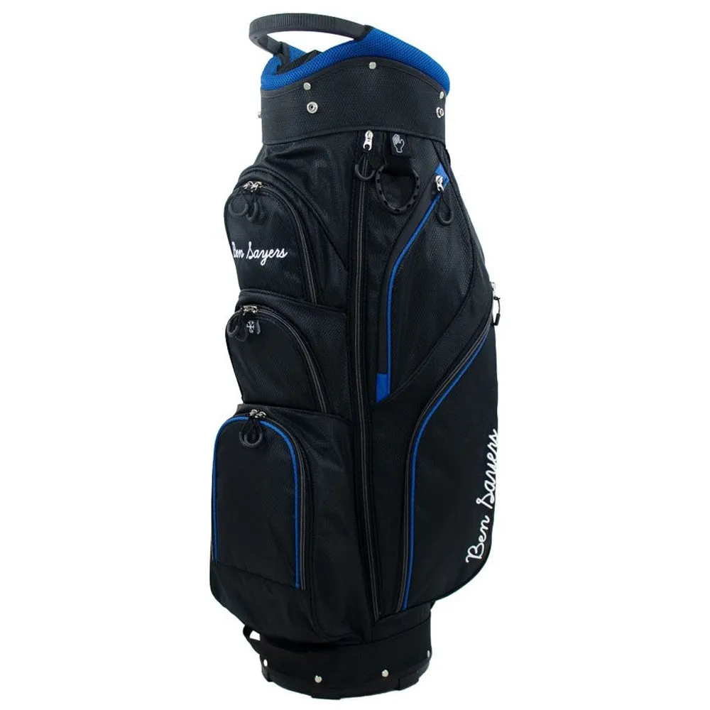 Ben Sayers DLX Cart Bag - Black/Blue
