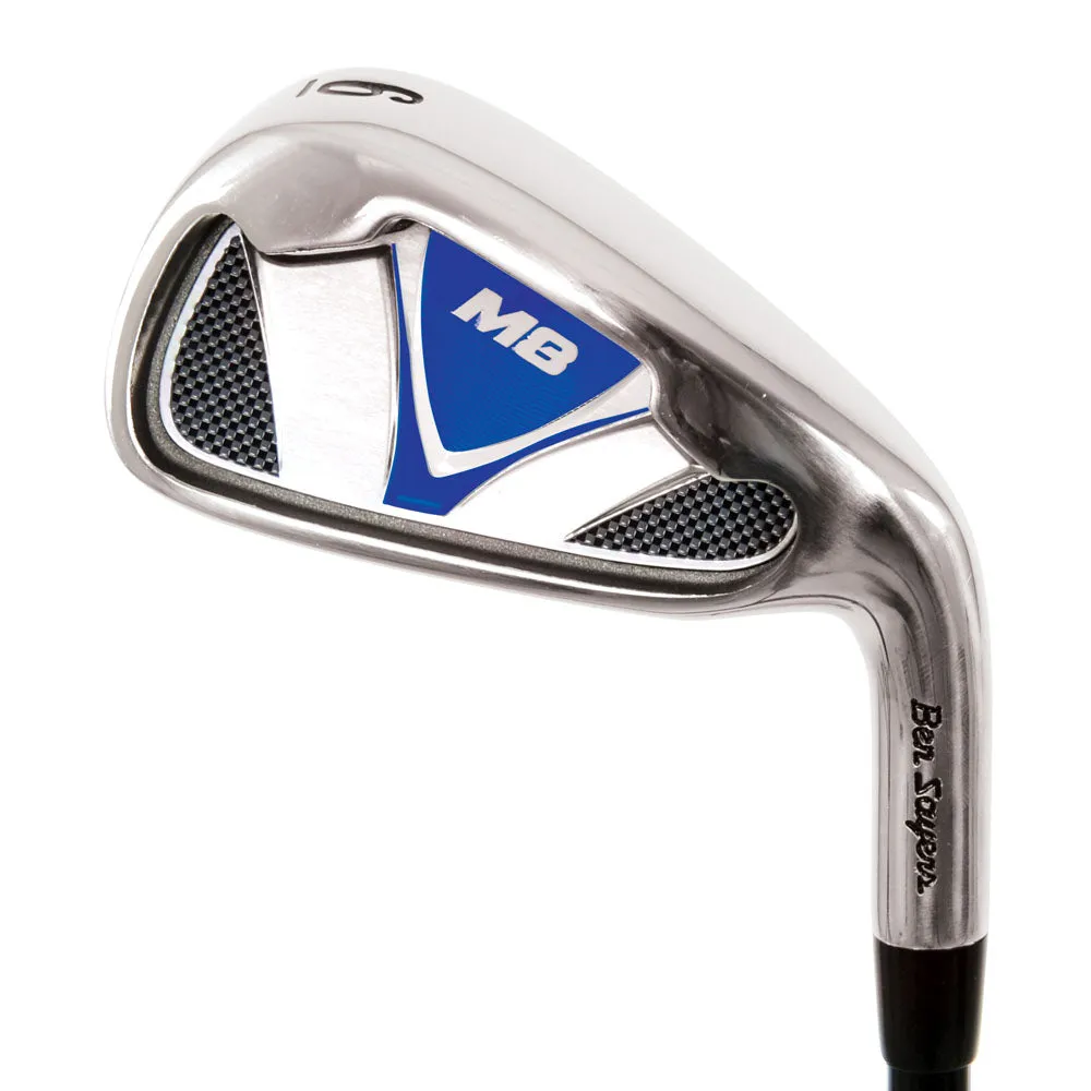 Ben Sayers M8 13-Piece Cart Bag Package Set - Blue - Graphite