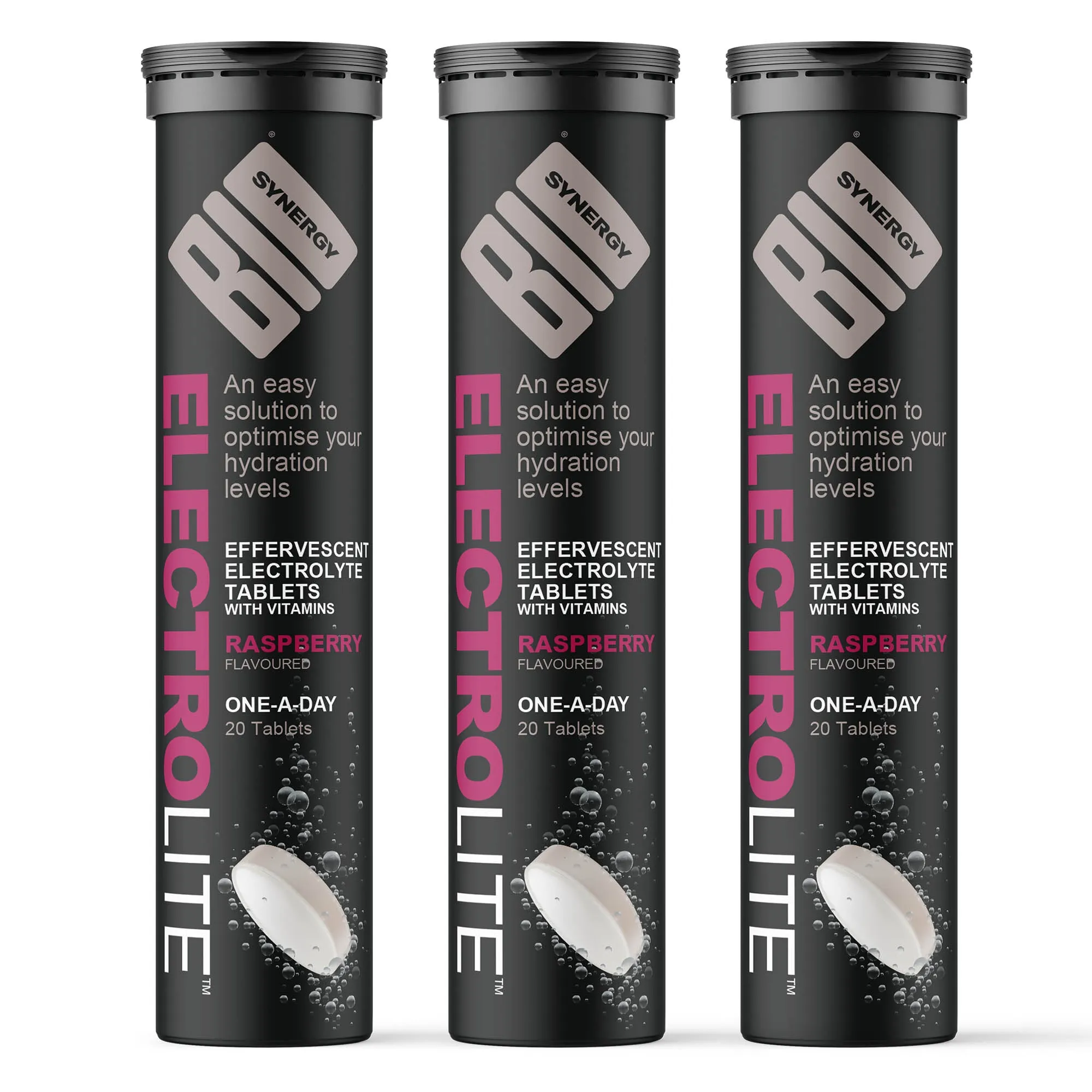 Bio-Synergy Electro-Lite Effervescent Tablets - Pack of 3 Tubes