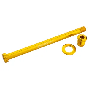 Burgtec Trek 184.5mm Rear Axle Burgtec Bullion Gold