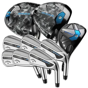Callaway Paradym Ai Smoke Max 9-Piece Package Set - Steel