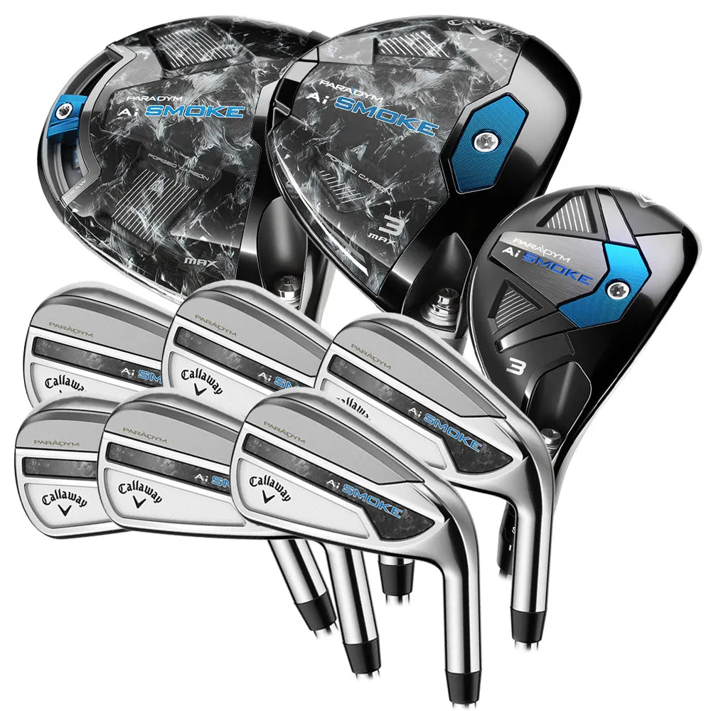 Callaway Paradym Ai Smoke Max 9-Piece Package Set - Steel