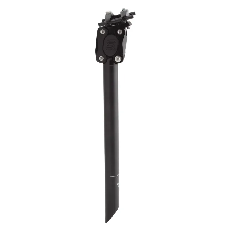 Cane Creek eeSilk  Suspension Seatpost - Alloy 27.2 x 387mm 35mm Travel BLK