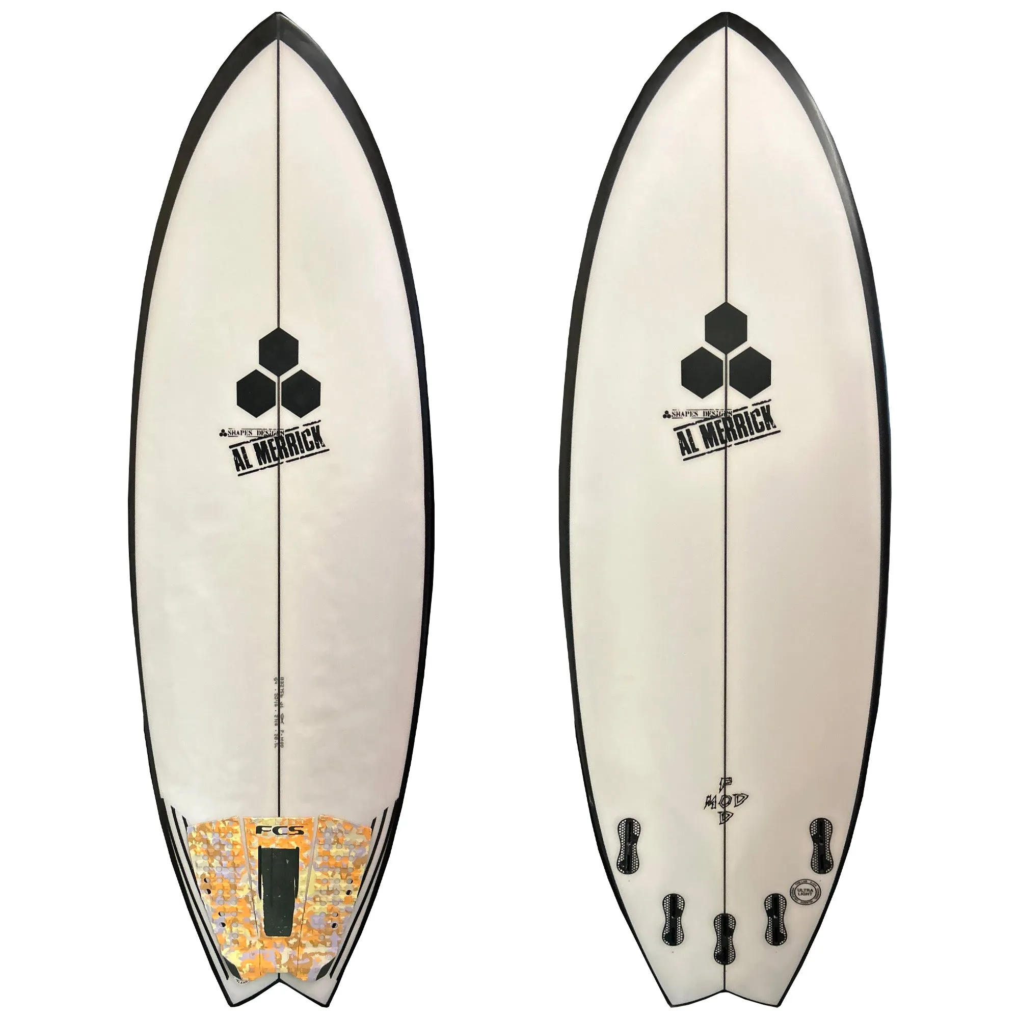 Channel Islands Pod Mod 5'4 Consignment Surfboard - FCS II
