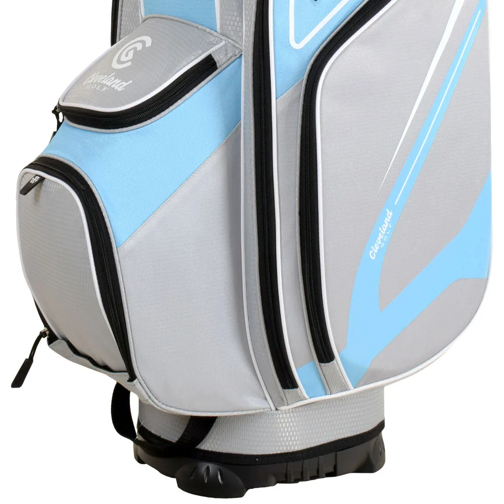 Cleveland Golf Friday 3 Cart Bag - Blue/Grey