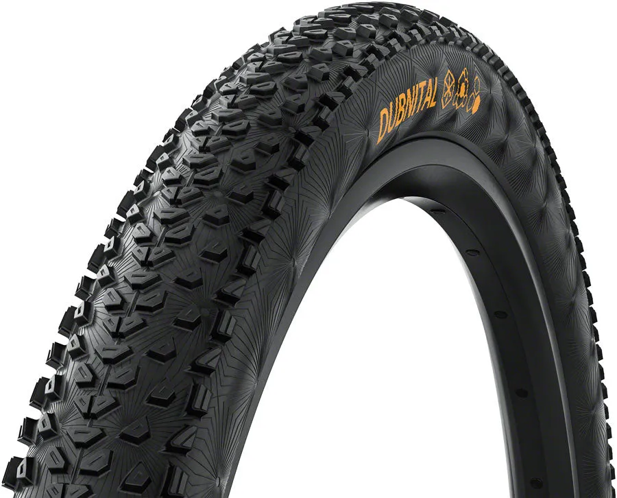 Continental Dubnital Tire - 27.5 x 2.20 Tubeless Folding BLK Rapid Trail Casing E25