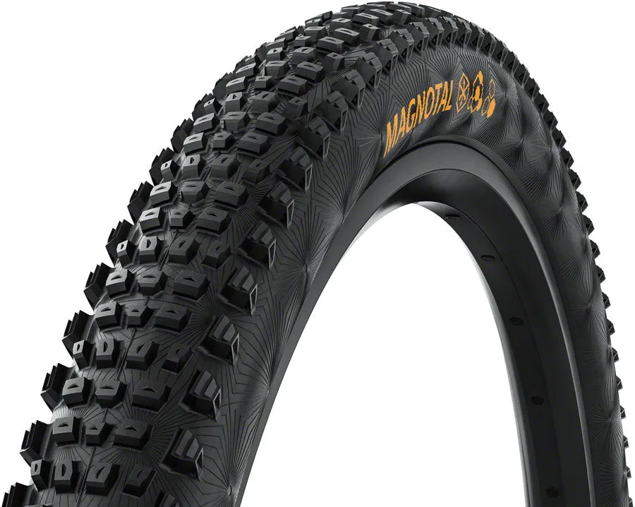 Continental Magnotal Tire - 27.5 x 2.60 Tubeless Folding BLK Soft Trail Casing E25