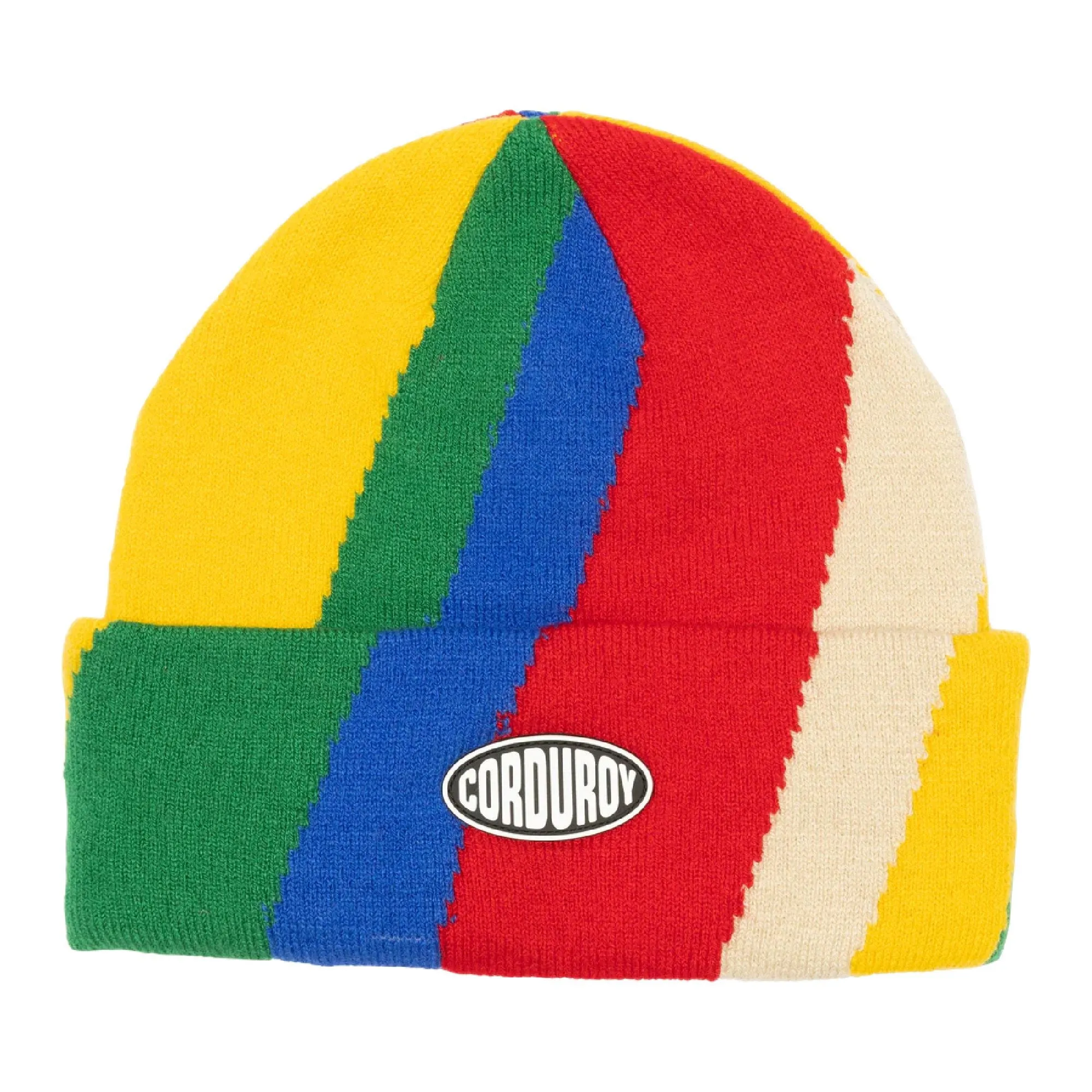 Corduroy Vertical Beanie