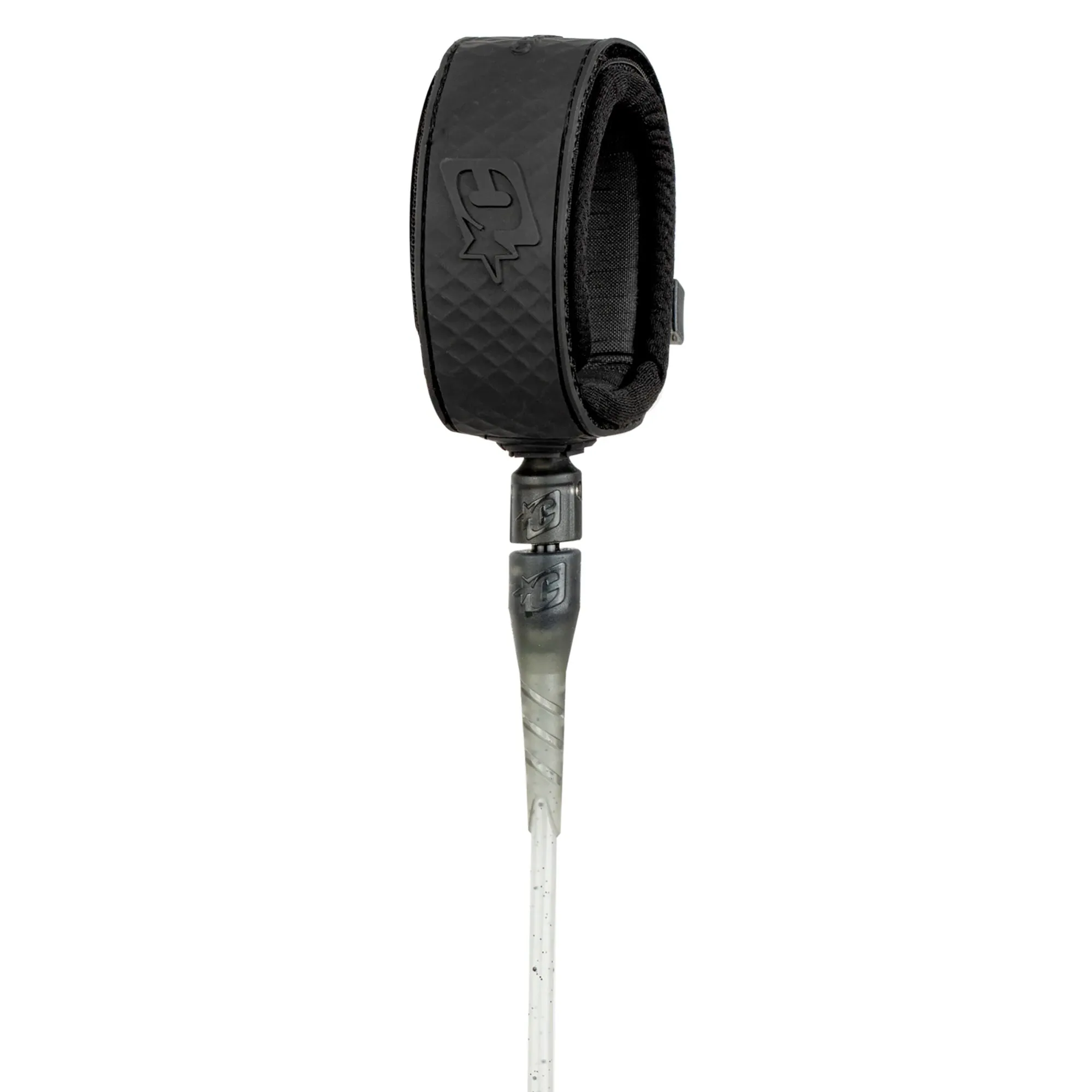 Creatures of Leisure Reliance Longboard Ankle Surfboard Leash - 9'/Cement Black Speckle