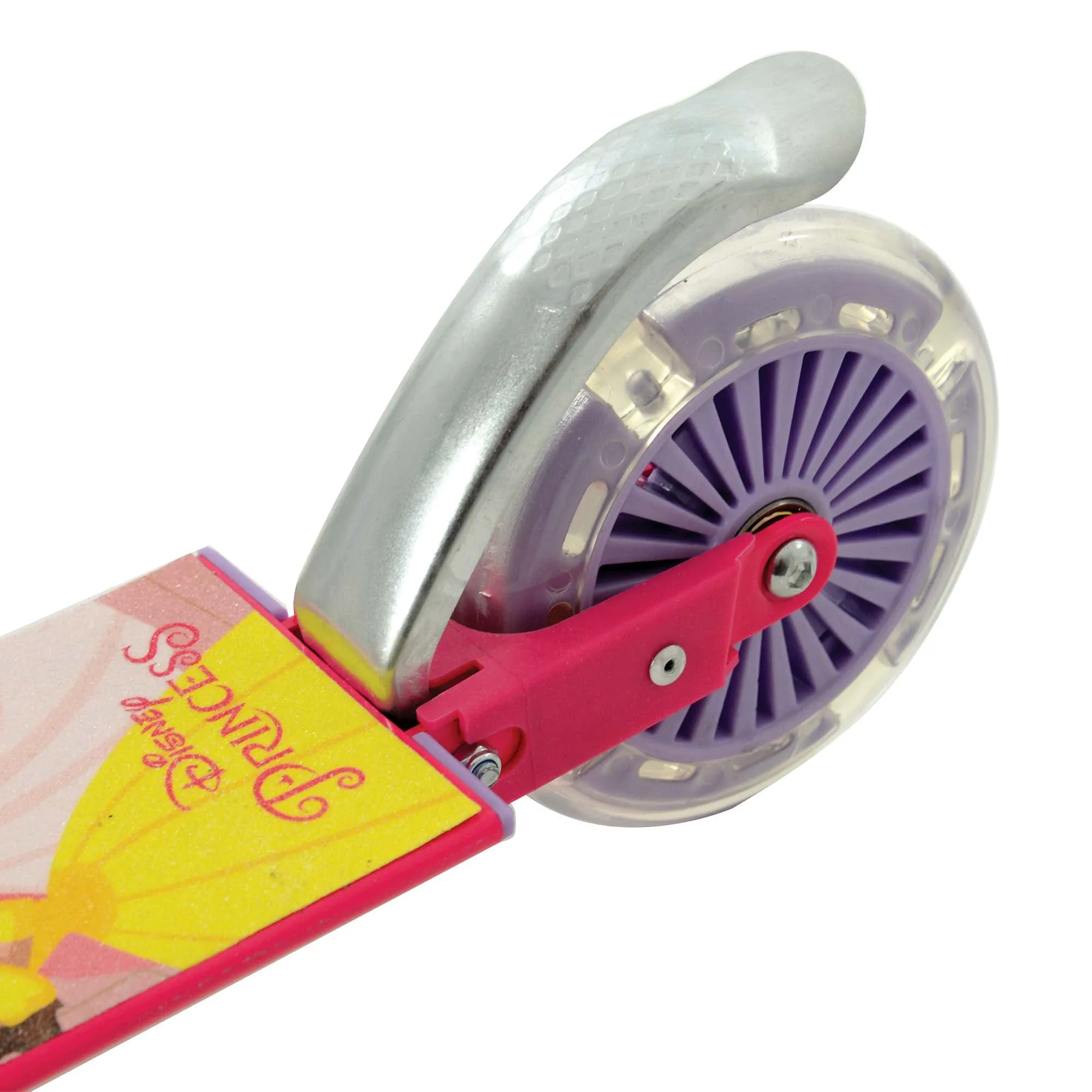 Disney Princess Folding 2-Wheel Inline Scooter with Light Up Wheels