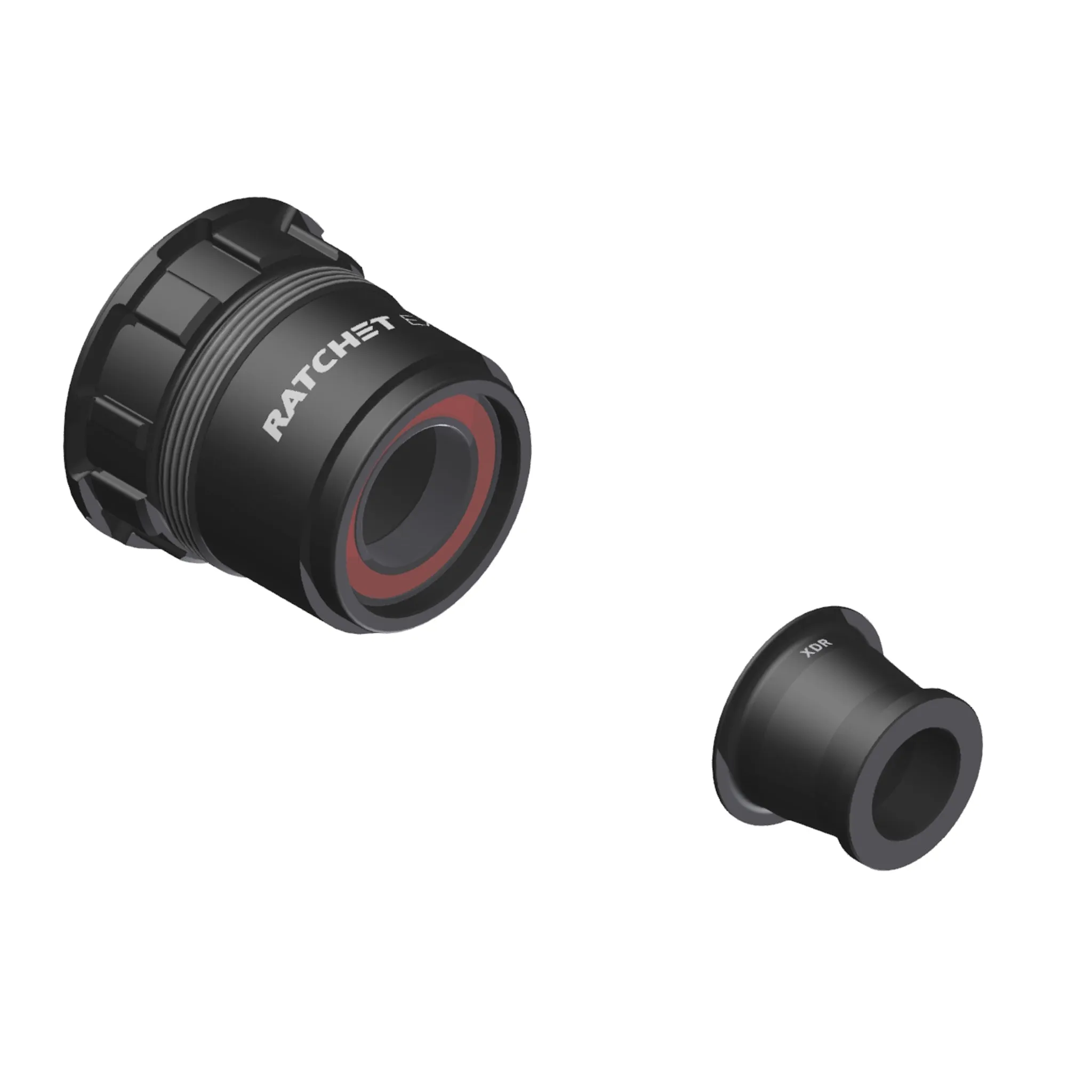 DT Swiss Ratchet EXP Freehub Body - SRAM XDR Standard Aluminum Sealed Bearing Kit w/ End Cap 12 x 142 mm