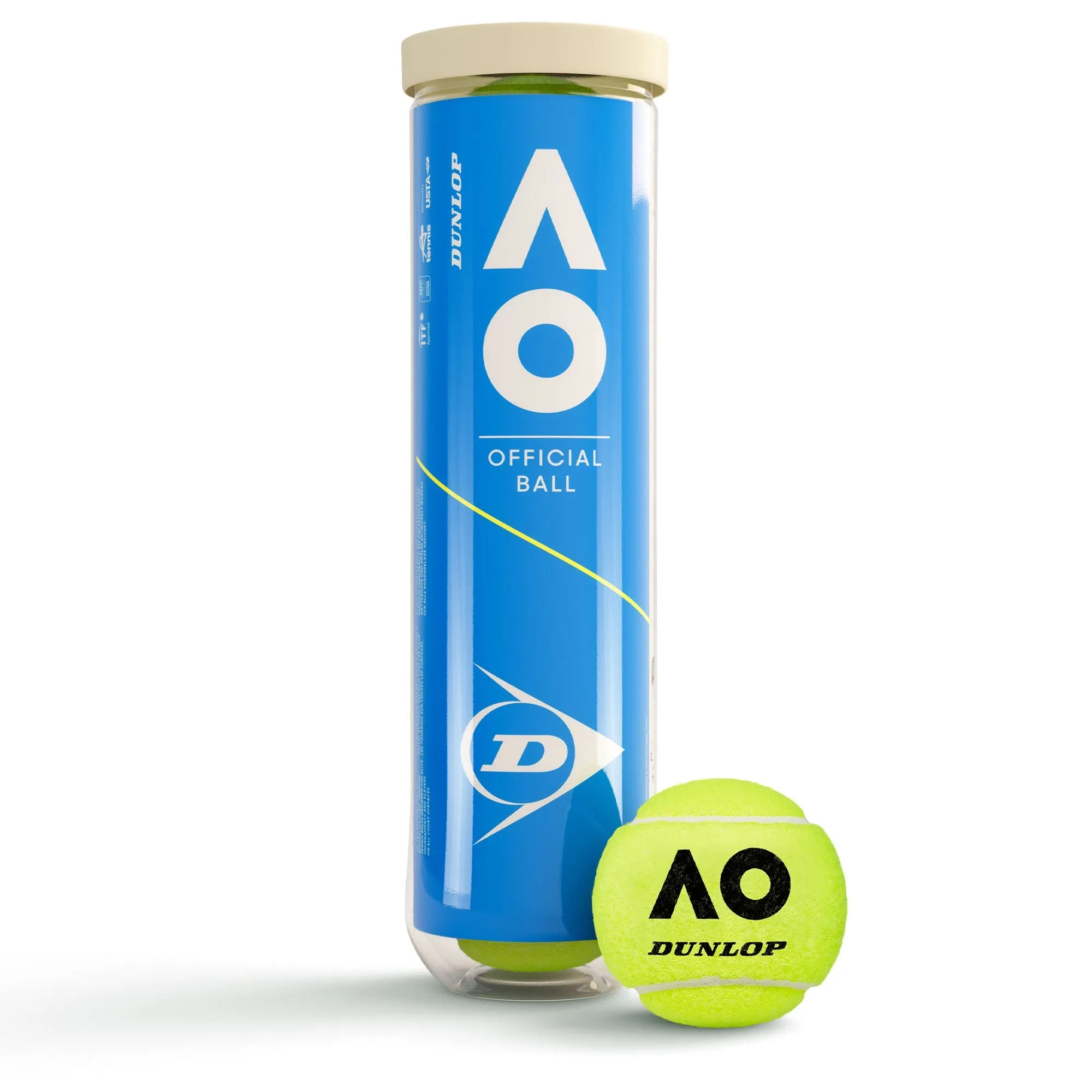 Dunlop Australian Open Tennis Balls - 6 Dozen