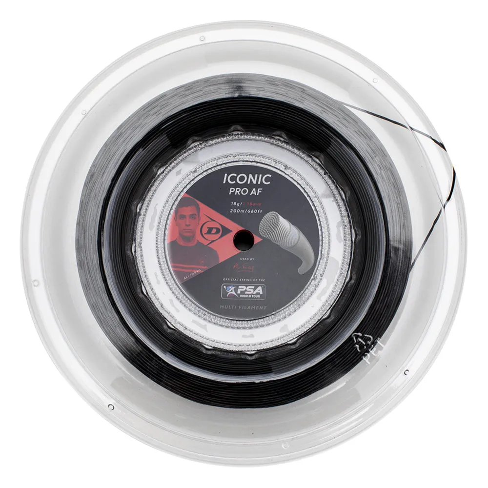 Dunlop Iconic Pro AF 18G Squash String - 200m Reel