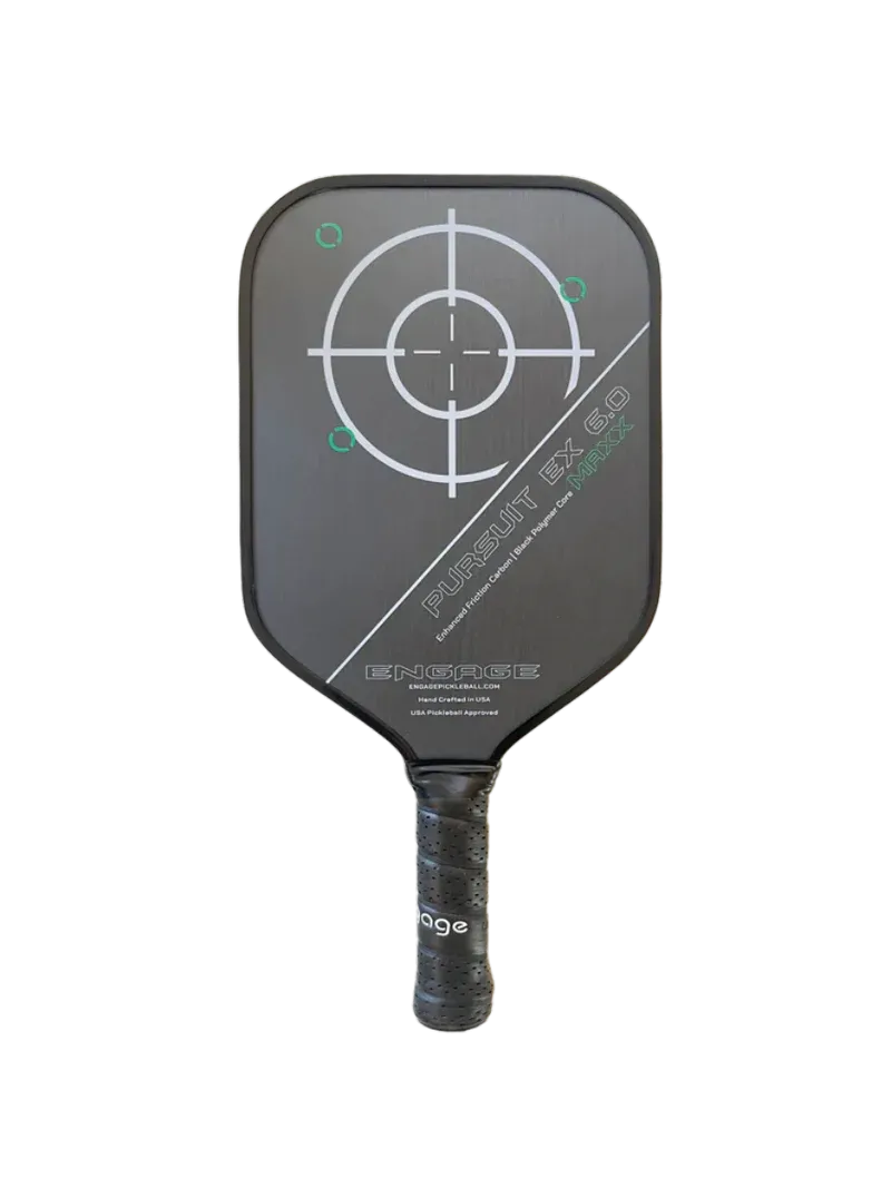 Engage Pursuit Maxx EX 6.0 Enhanced Friction Carbon Pickleball Paddle