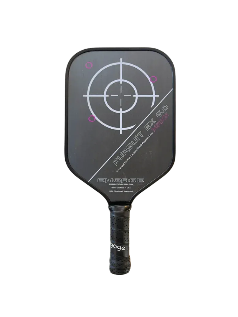 Engage Pursuit Maxx EX 6.0 Enhanced Friction Carbon Pickleball Paddle