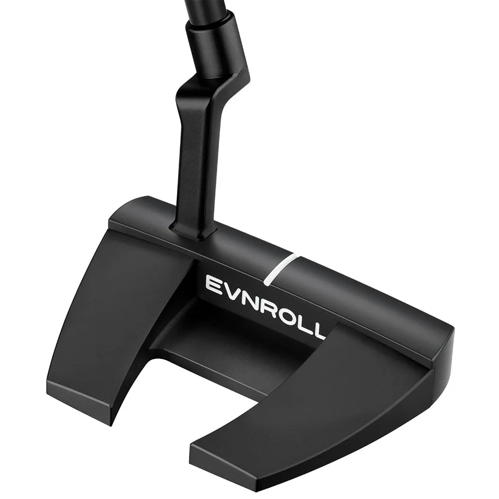Evnroll EV5.1 Black Short Plumber Players Mallet Putter - 340g
