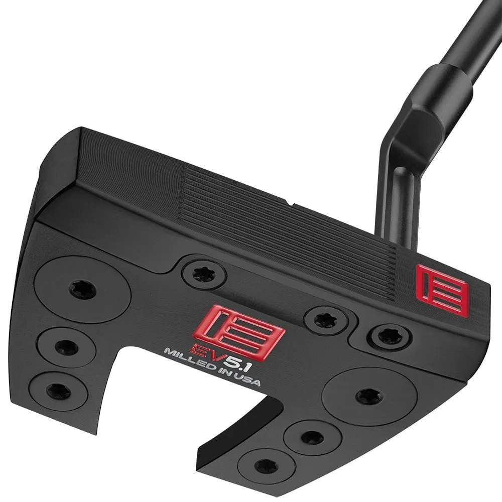 Evnroll EV5.1 Black Short Plumber Players Mallet Putter - 340g