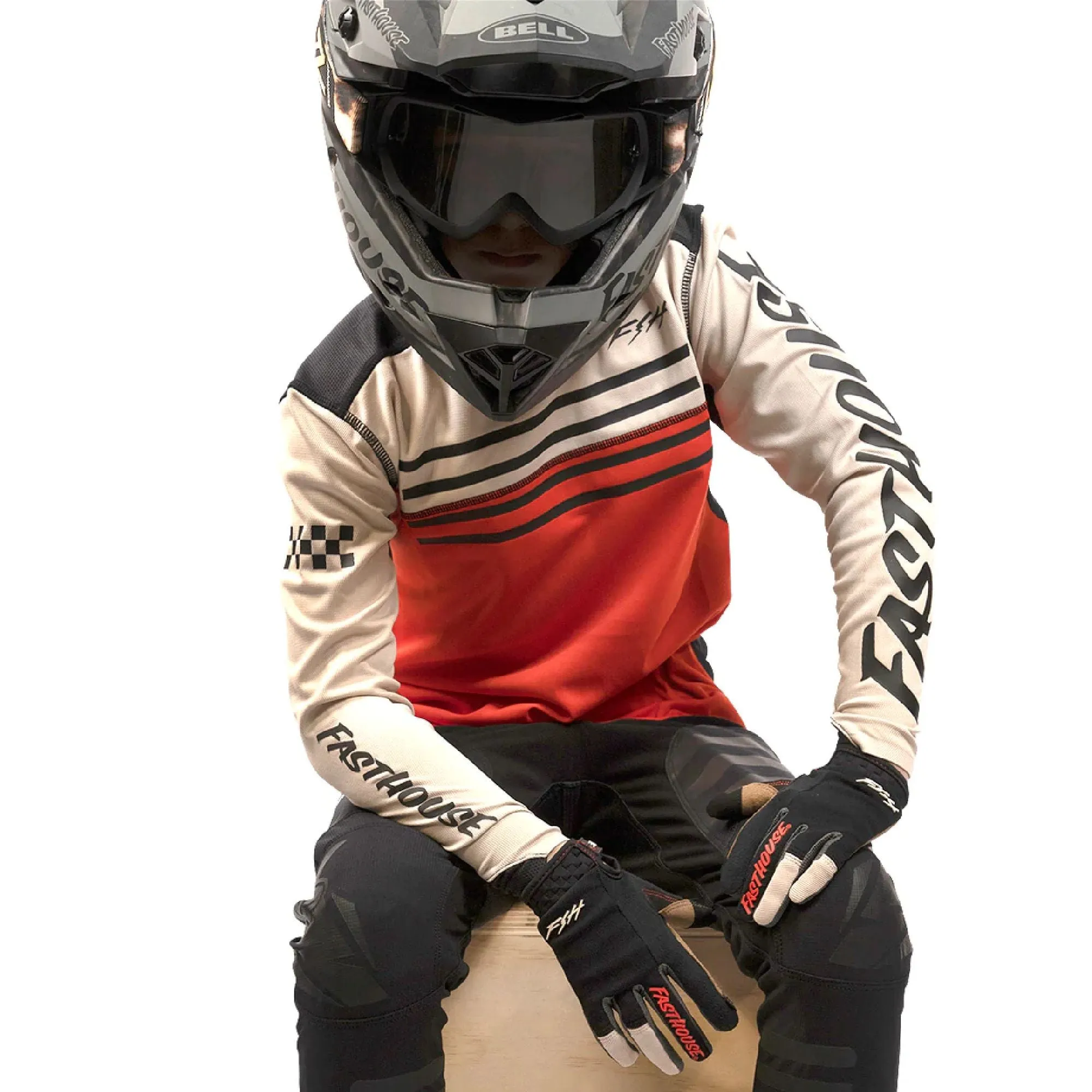 Fasthouse Youth Sidewinder Alloy LS Jersey
