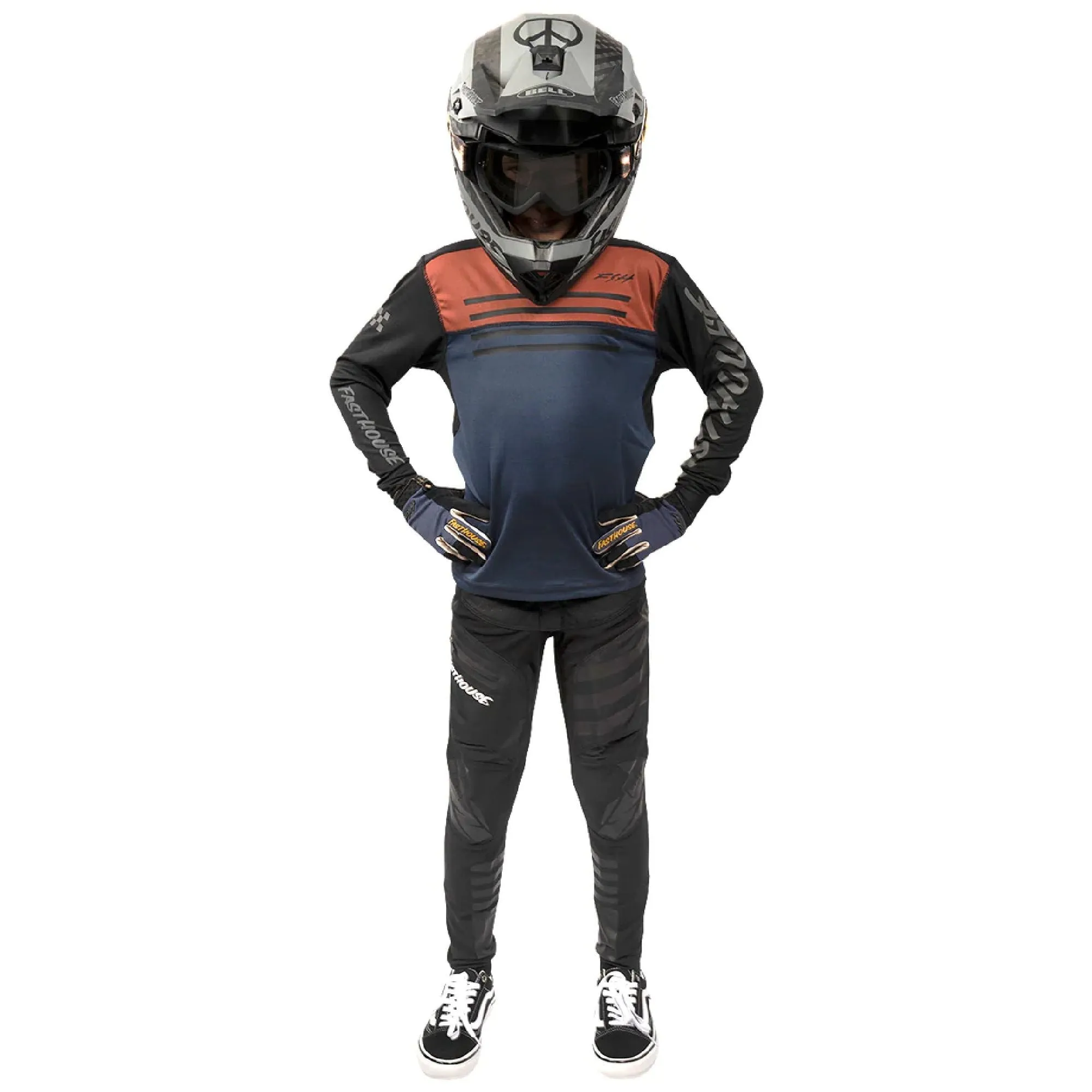 Fasthouse Youth Sidewinder Alloy LS Jersey