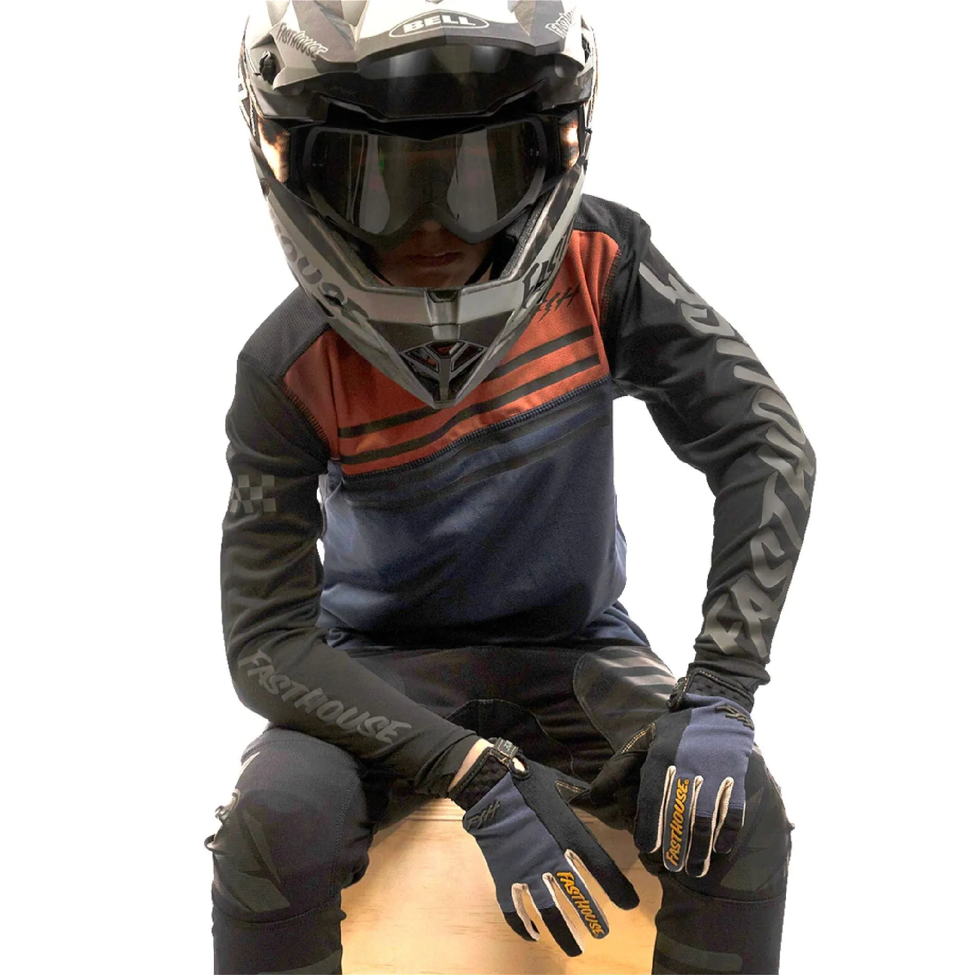 Fasthouse Youth Sidewinder Alloy LS Jersey