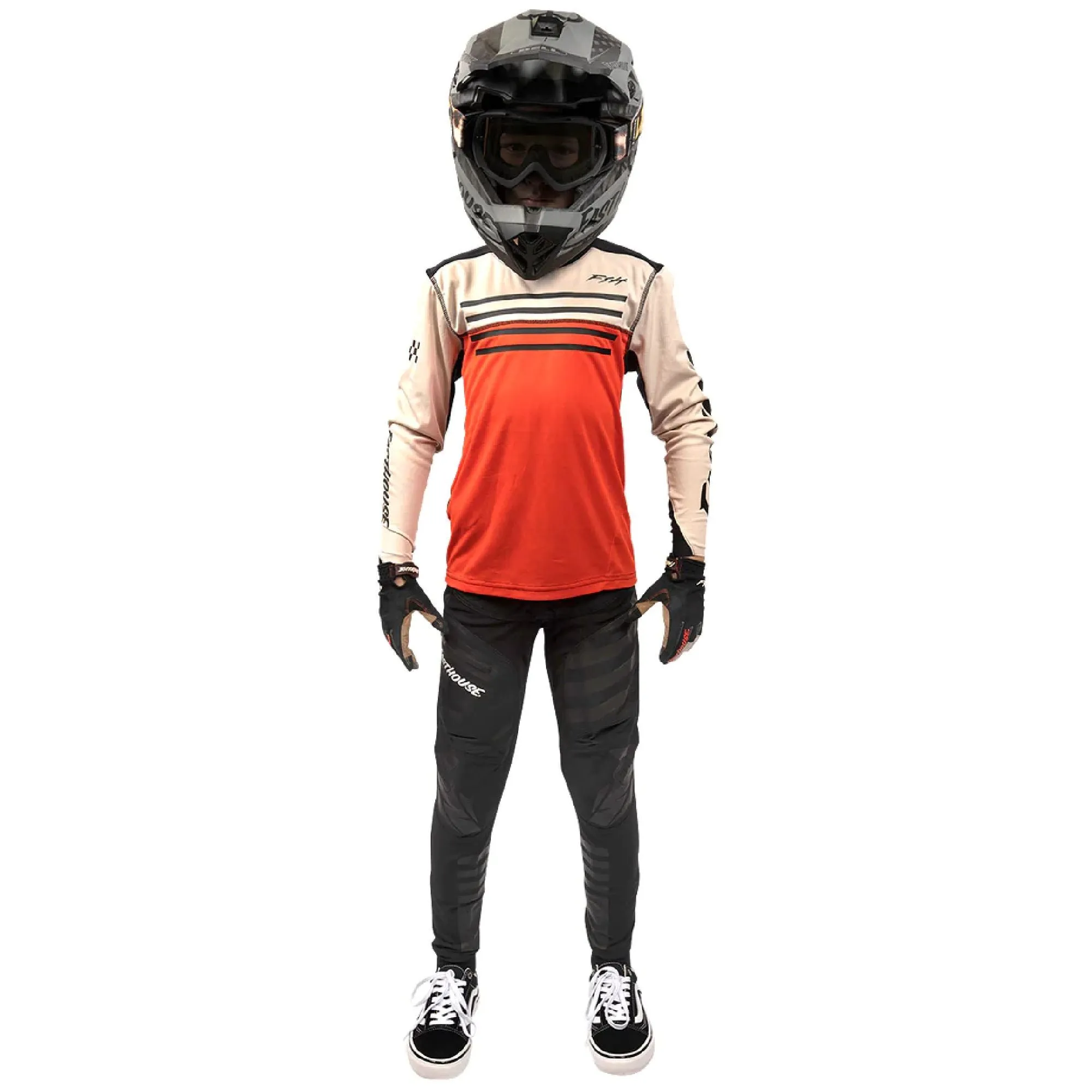 Fasthouse Youth Sidewinder Alloy LS Jersey