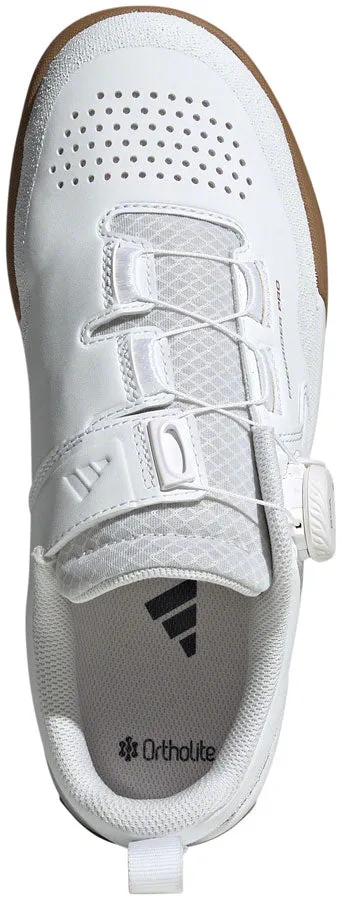 Five Ten Freerider Pro BOA Flat Shoes - Womens  FTWR White/Warm Clay/Gray Three 6