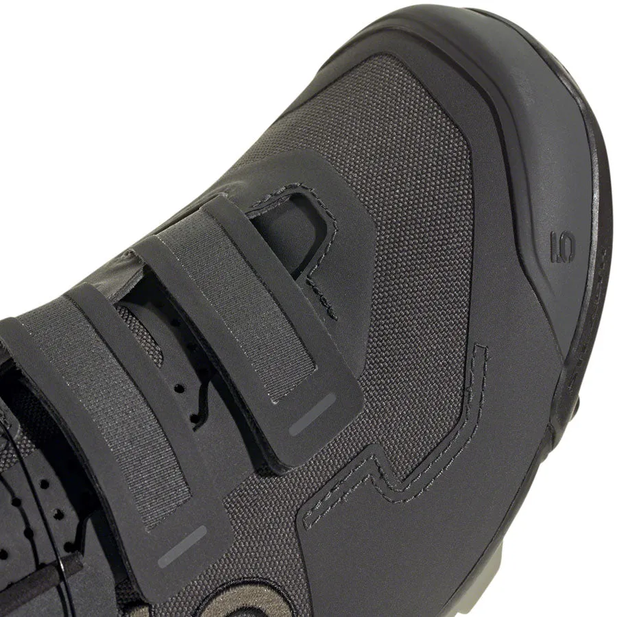 Five Ten Kestrel BOA Mountain Clipless Shoes - Mens Gray Six/Silver Pebble/Olive Strata 11.5