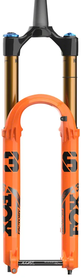 FOX 36 Factory Suspension Fork - 29" 160 mm 15 x 110 mm Kabolt-X 44mm Offset GRIP X Damper 58HT Shiny Orange