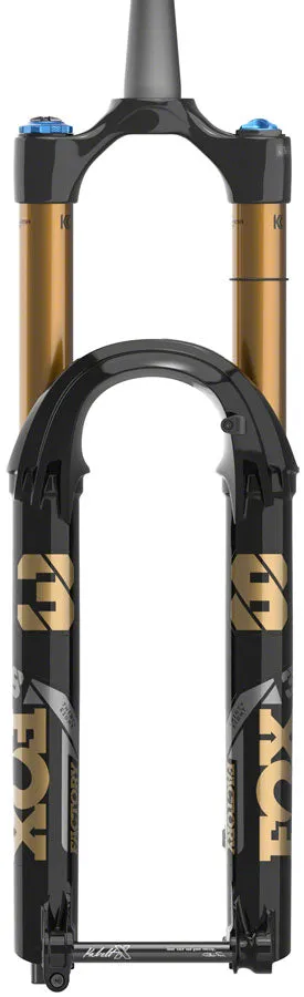 FOX 38 Factory Suspension Fork - 29" 160 mm 15 x 110 mm Kabolt-X 44mm Offset GRIP X2 Damper 58HT Shiny BLK