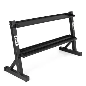 Fuel Fitness 2 Tier Dumbbell and Kettlebell Rack