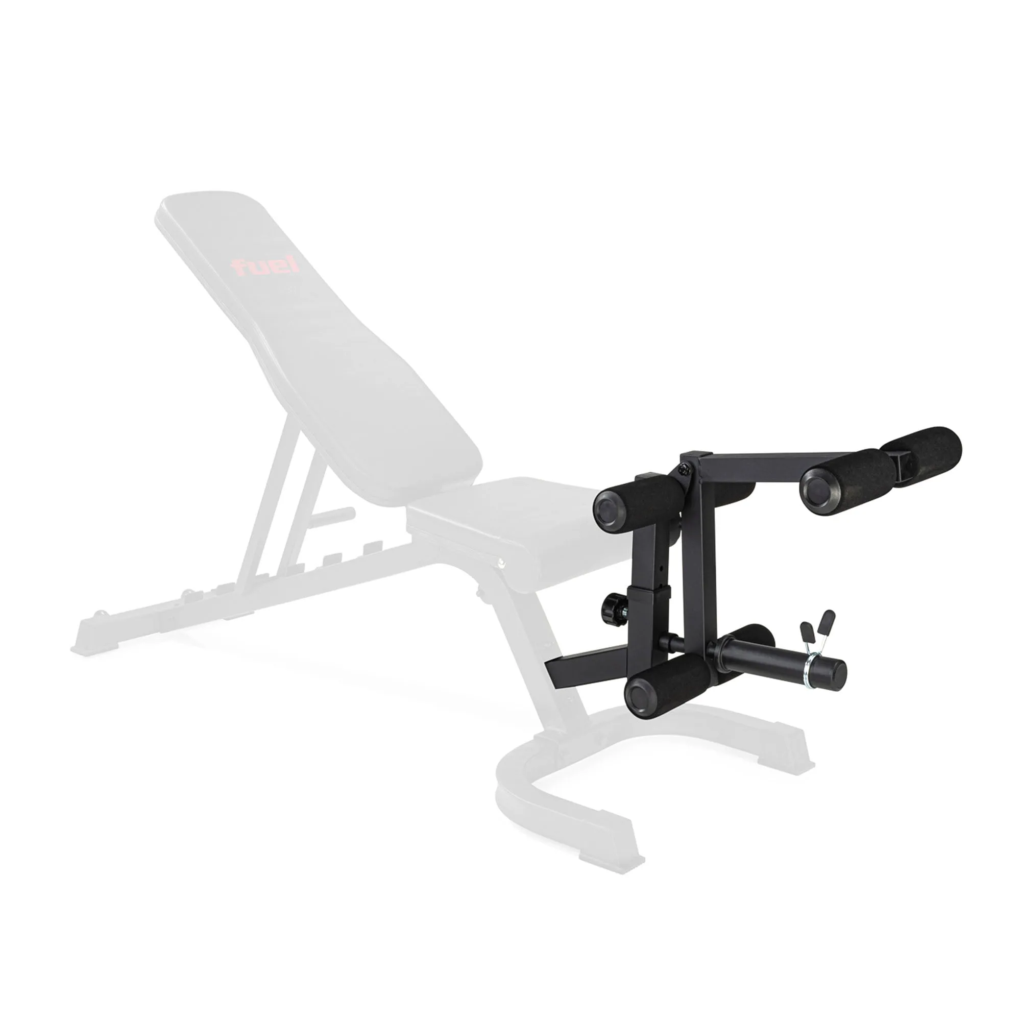 Fuel Fitness FID Weight Bench with Preacher Curl and Leg Developer