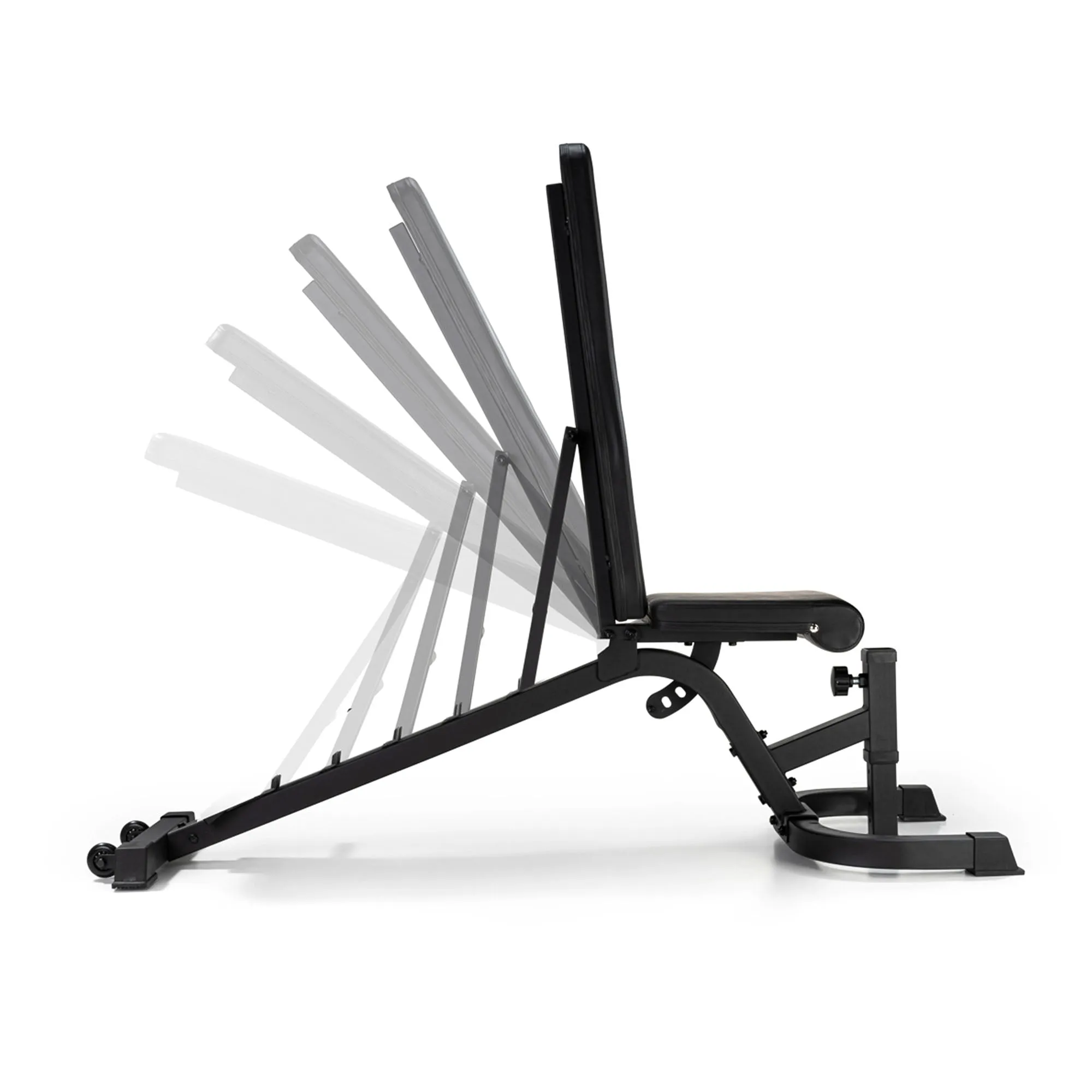 Fuel Fitness FID Weight Bench with Preacher Curl and Leg Developer