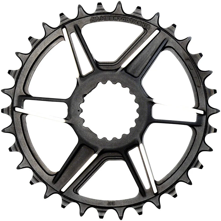 Full Speed Ahead Gradient Direct Mount SH12 Chainring - 34t FSA Direct Mount Compatible Shimano 12-Speed Hyperglide  BLK