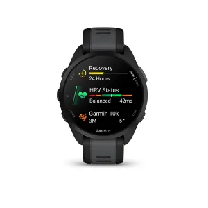 Garmin Forerunner 165 Running Watch - Black/Slate Gray