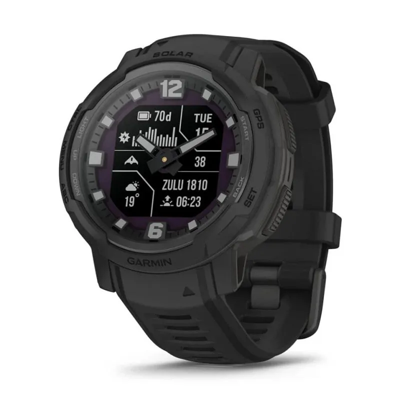 GARMIN Instinct Crossover Solar - Tactical Edition GPS Multisport Watch