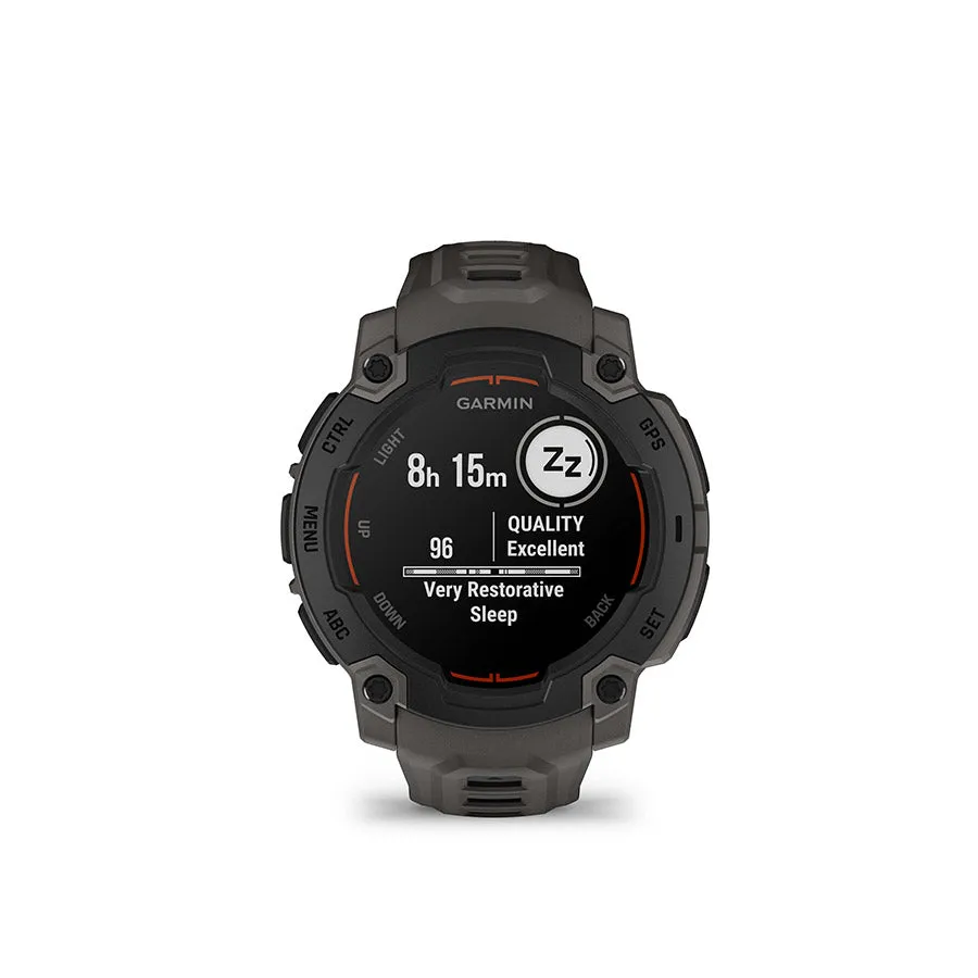 Garmin Instinct E GPS Smartwatch - 45mm Black/Charcoal
