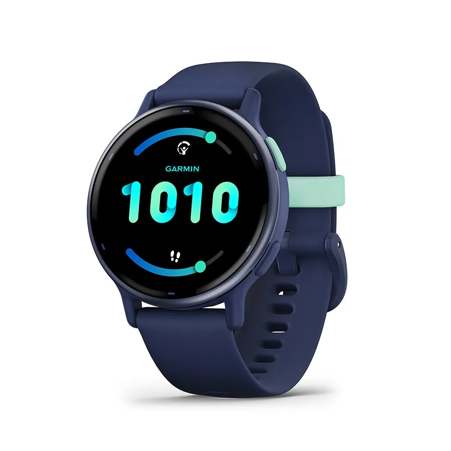 Garmin vivoactive5 Watch Watch Color: Navy Wristband: Navy - Silicone