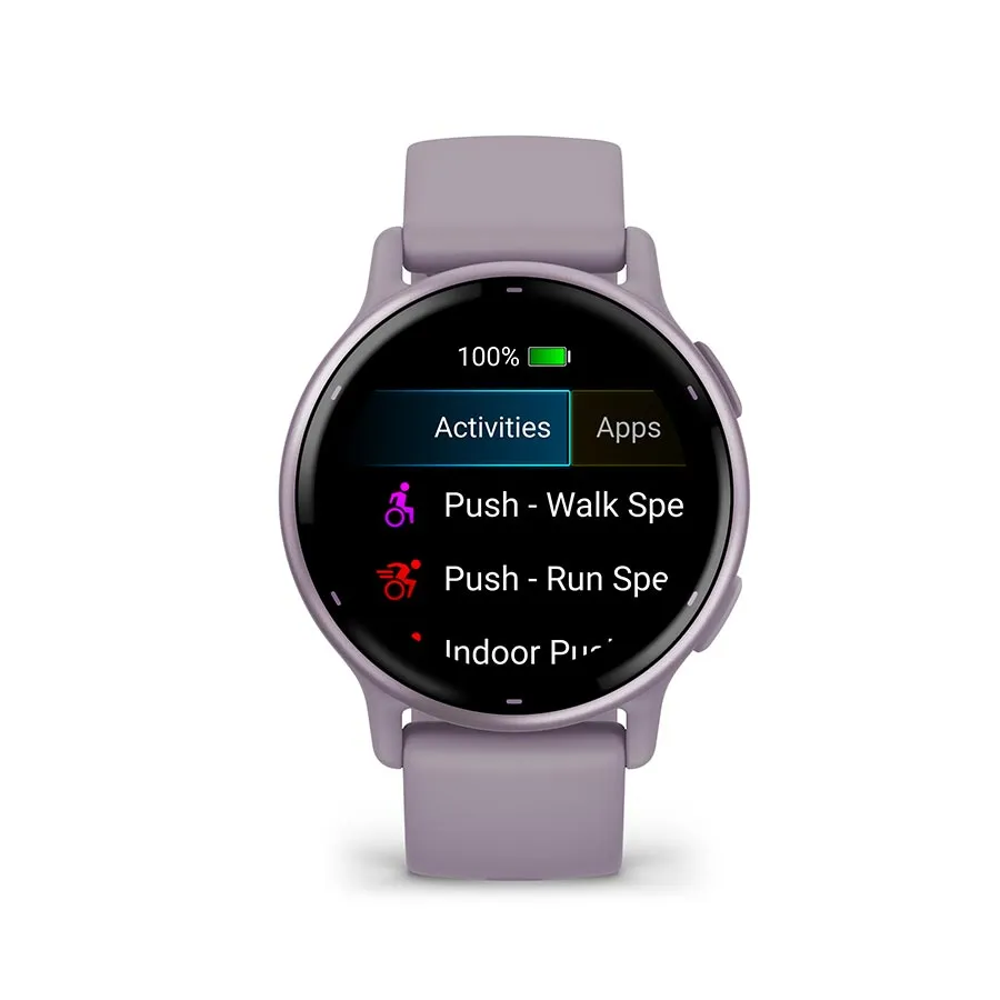 Garmin vivoactive5 Watch Watch Color: Orchid Wristband: Orchid - Silicone