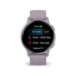 Garmin vivoactive5 Watch Watch Color: Orchid Wristband: Orchid - Silicone