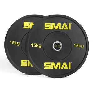 HD Bumper Plates (Pair) - 15kg Smai