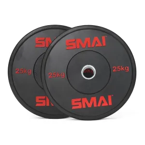 HD Bumper Plates (Pair) - 25kg Smai