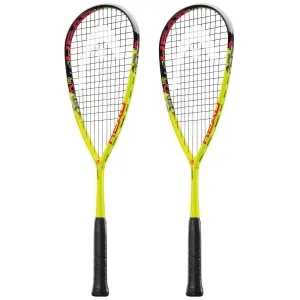Head Graphene XT Cyano 120 Squash Racket Double Pack