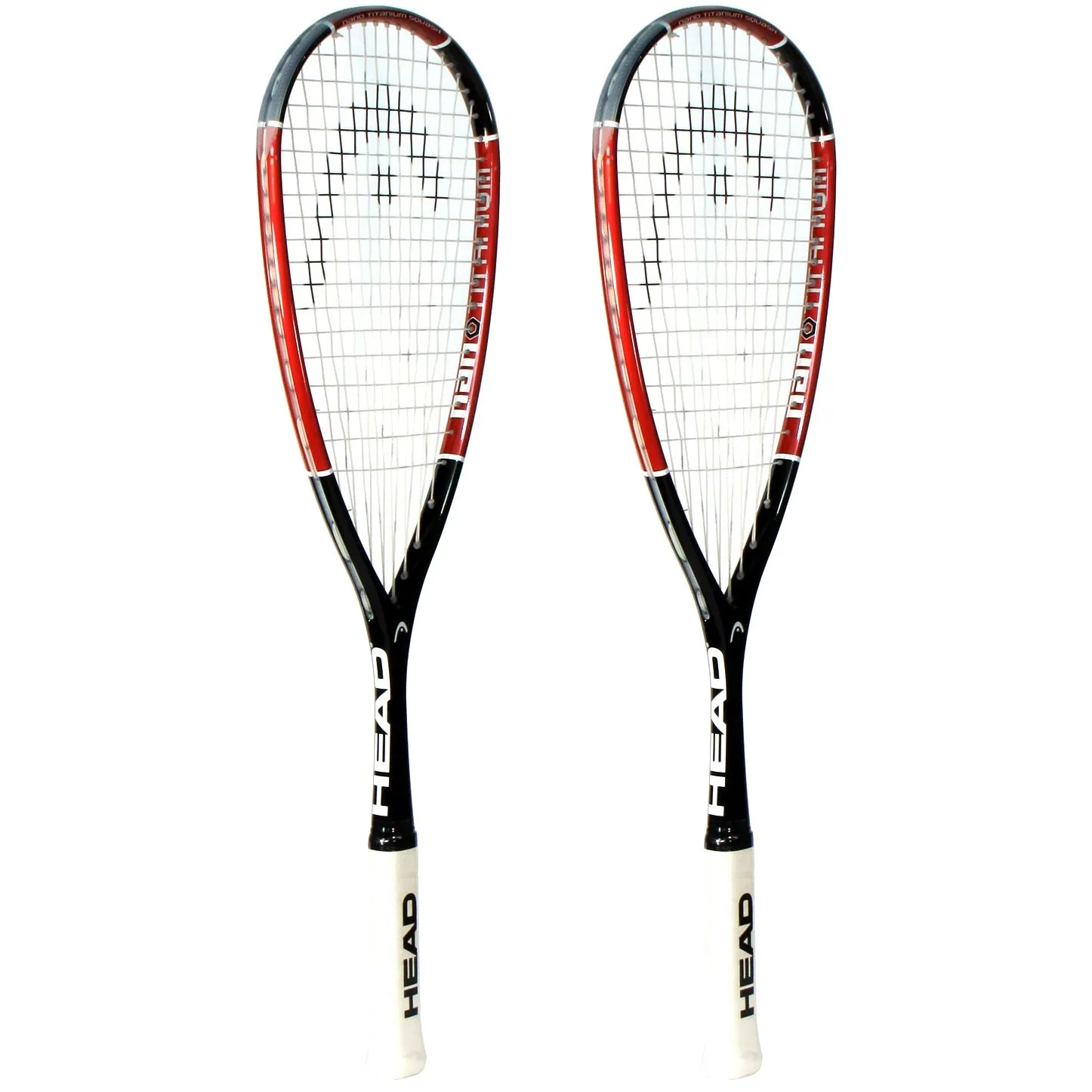 Head Nano Ti110 Squash Racket Double Pack