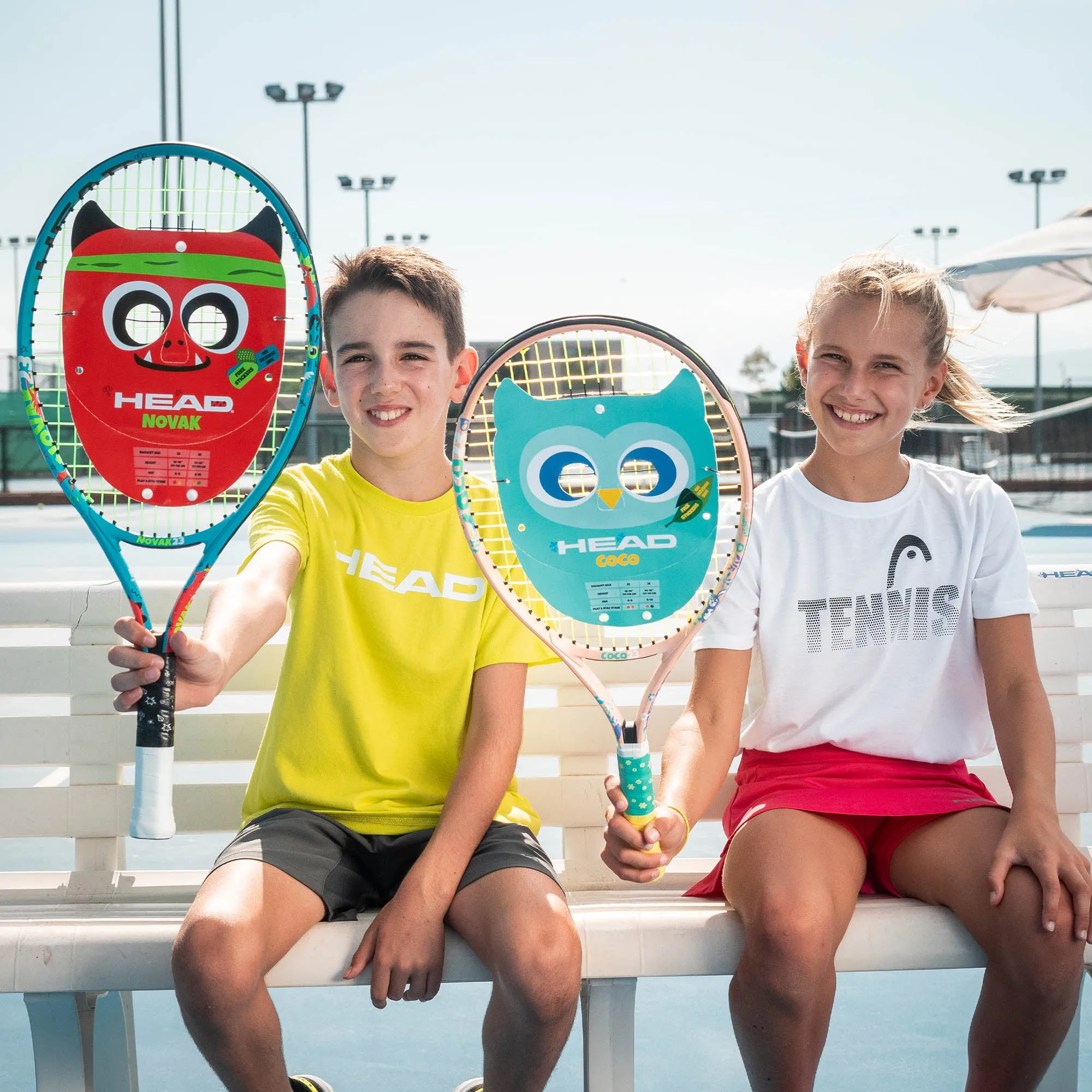 Head Novak 17 Junior Tennis Racket SS22
